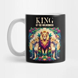 Lion and Lionesses in Africa Mug